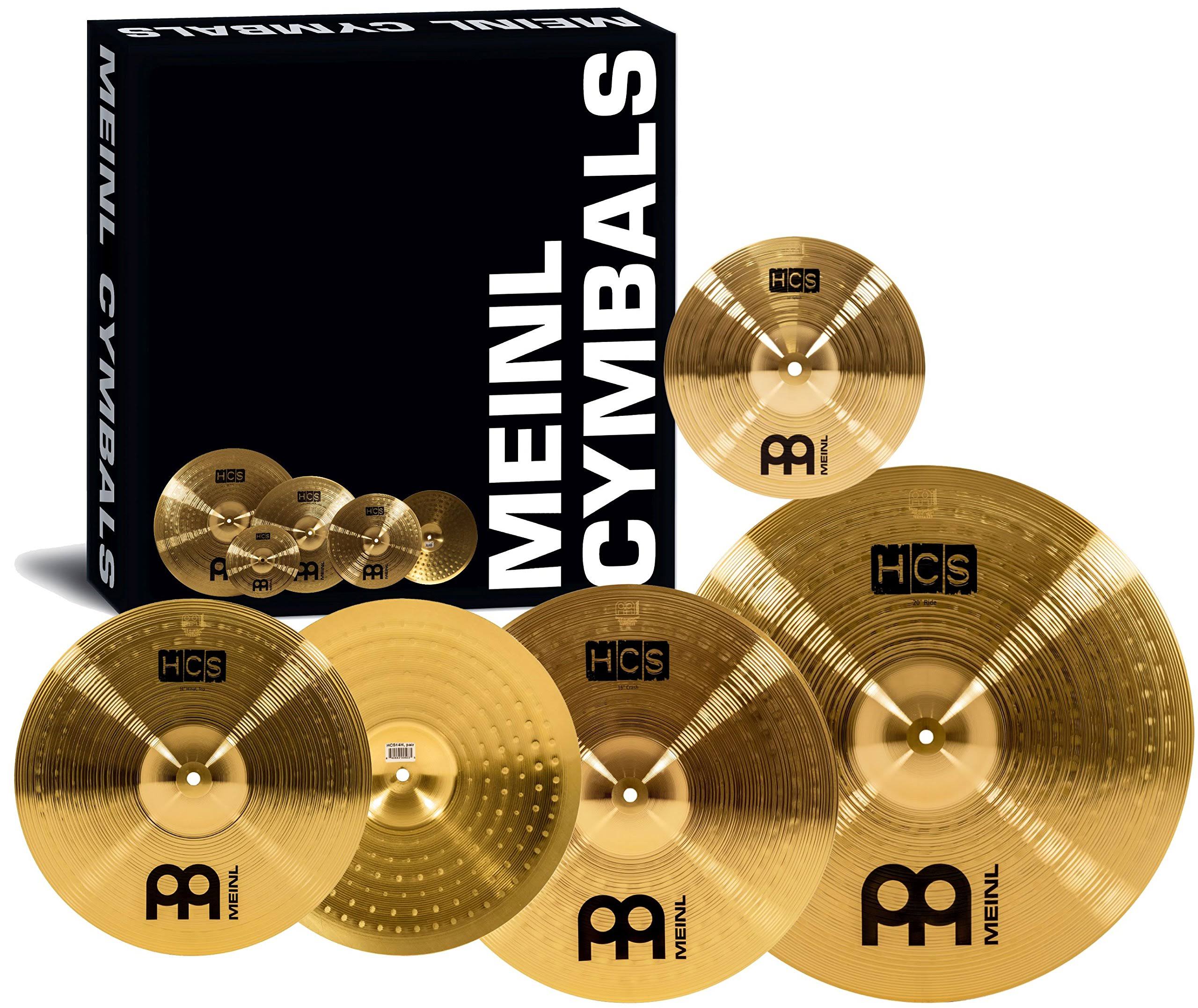 Meinl Cymbals HCS Cymbal Pack with Free 10x22 Splash