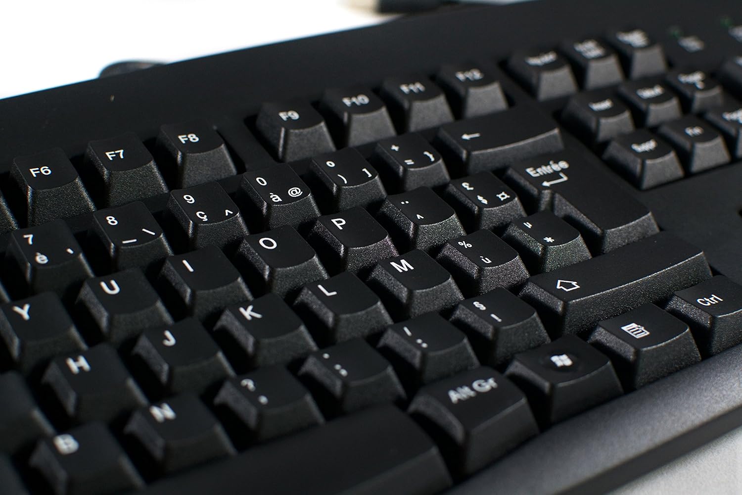 French European Language Keyboard (Black) (USB) (Windows)