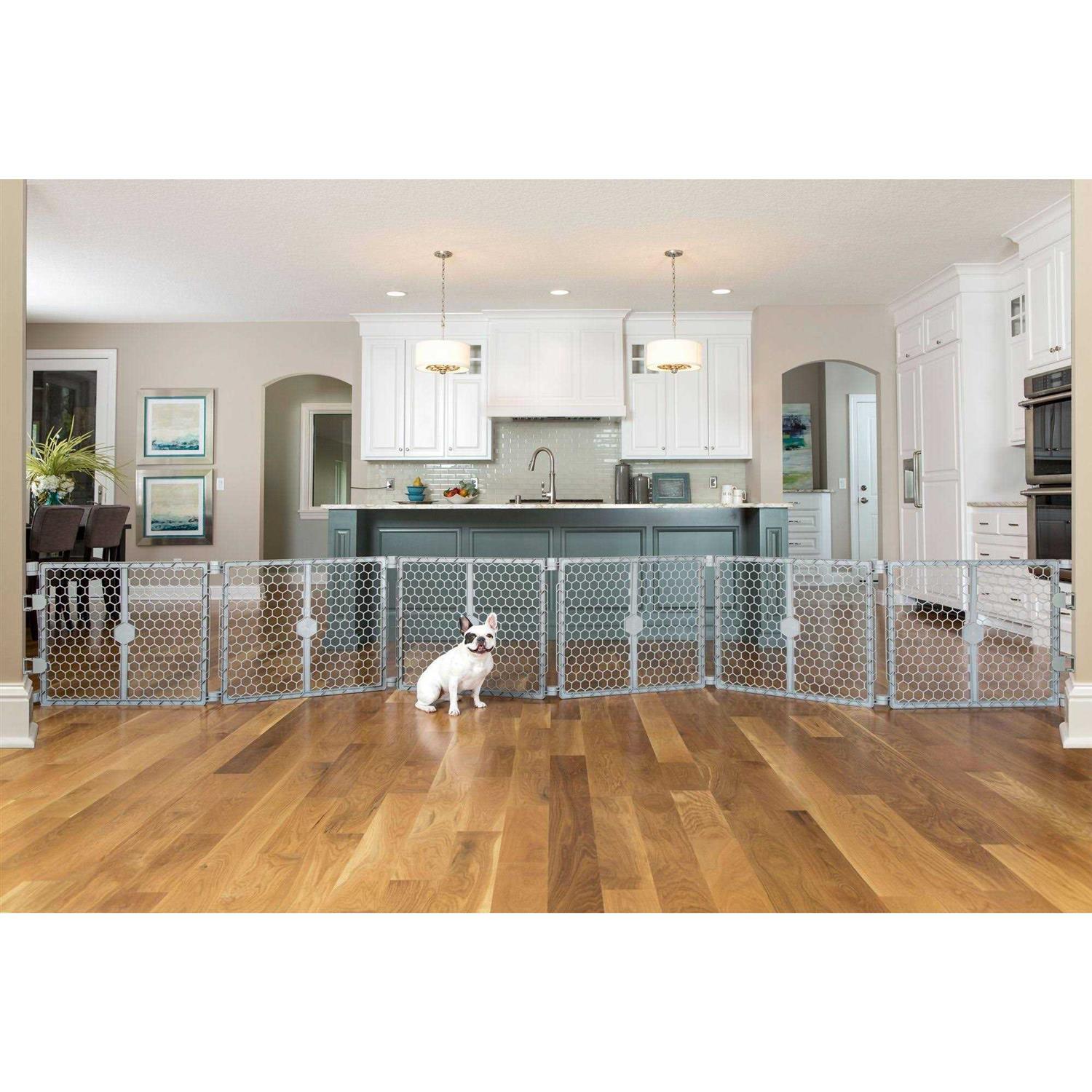 Top Paw 2-in-1 Plastic Gate and Pet Pen - Pet Supplies online store