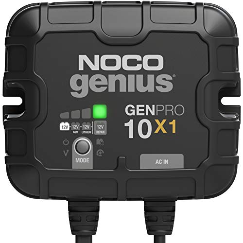 NOCO Genius GENPRO10X1: 1-Bank, 10A Onboard Battery Charger - 10A Per Bank