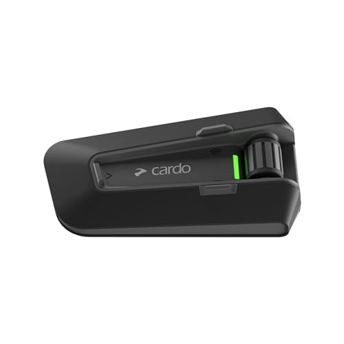 Cardo Packtalk Neo Motorcycle Helmet Communication Intercom System, Single Pack, Black - Radiant Selections