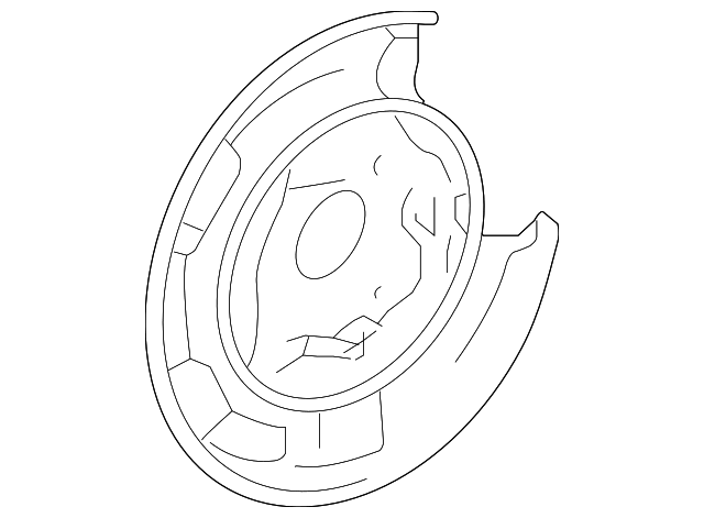 Toyota Backing Plate 46504-48010/ 2001 - 2001 Models