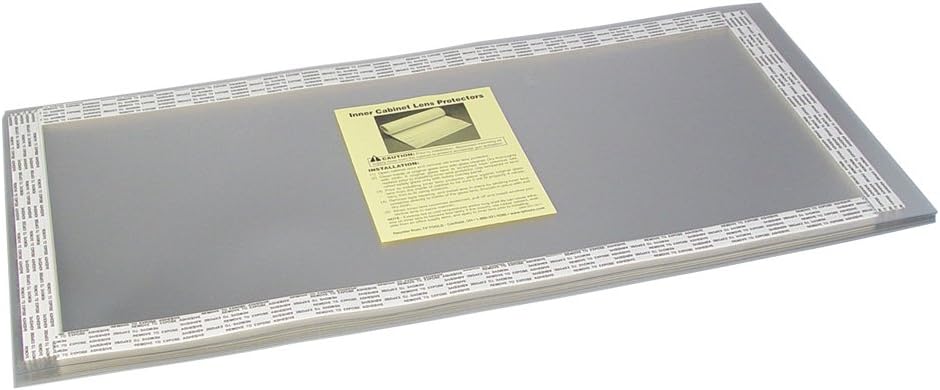 Skat Blast Standard Sandblast Cabinet Inner Lens Protector, 25-Pk, Made in USA 6101-0325
