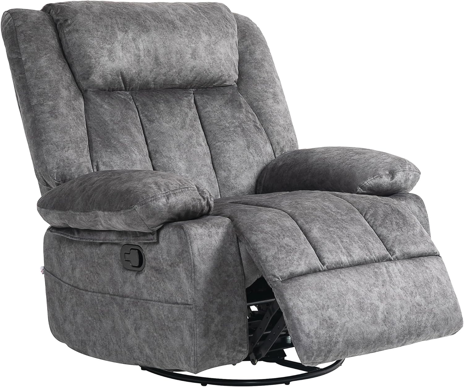 Swivel Rocker Recliner Chairs - Manual Recliner Chair with 360 Degree Swivel and Rocking Function