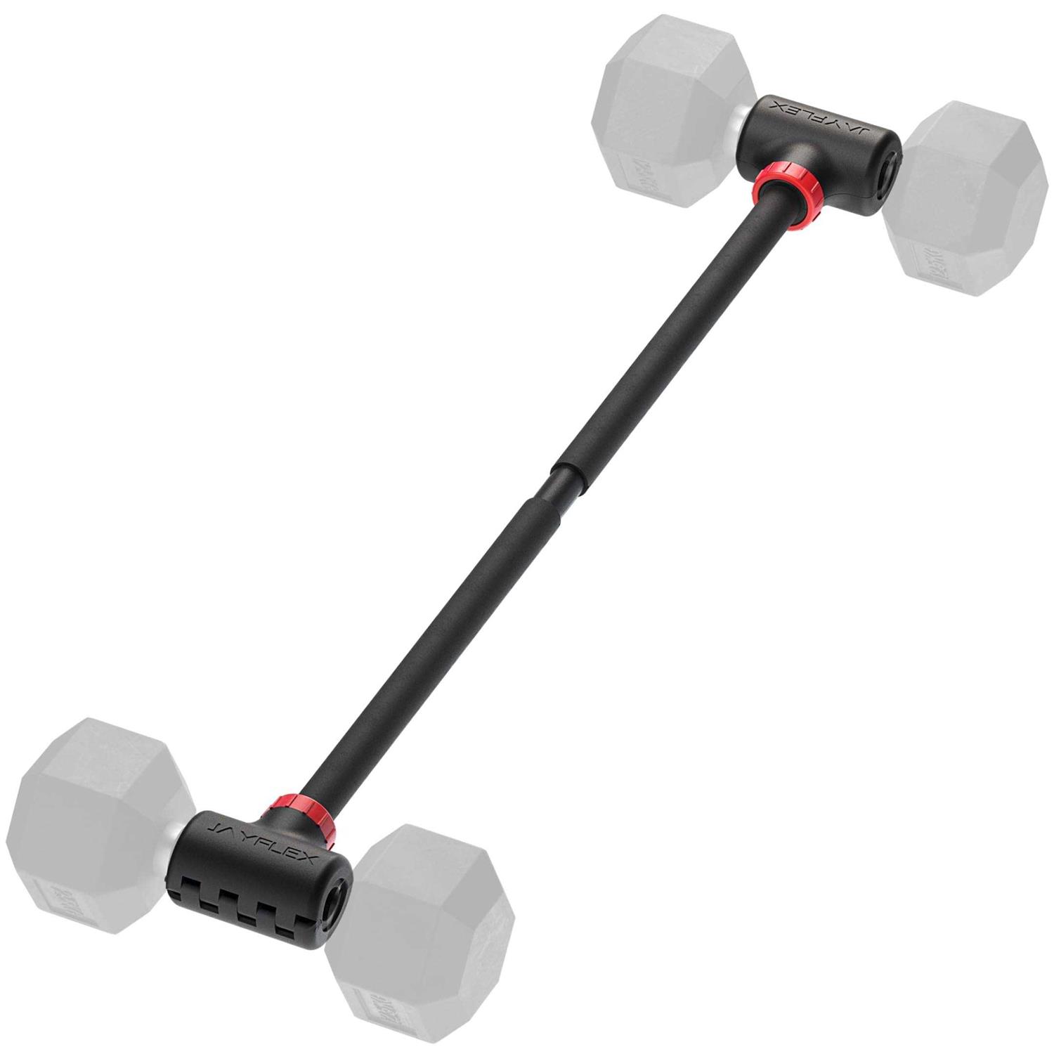 Jayflex Hyperbell Bar Convert Dumbbells to Barbell Set for Home Fitness - Sports Supplies Online Store
