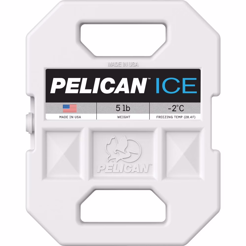 1 PK, Pelican 5 Lb. 11 in. x 9 in. x 2 in. Cooler Ice Pack