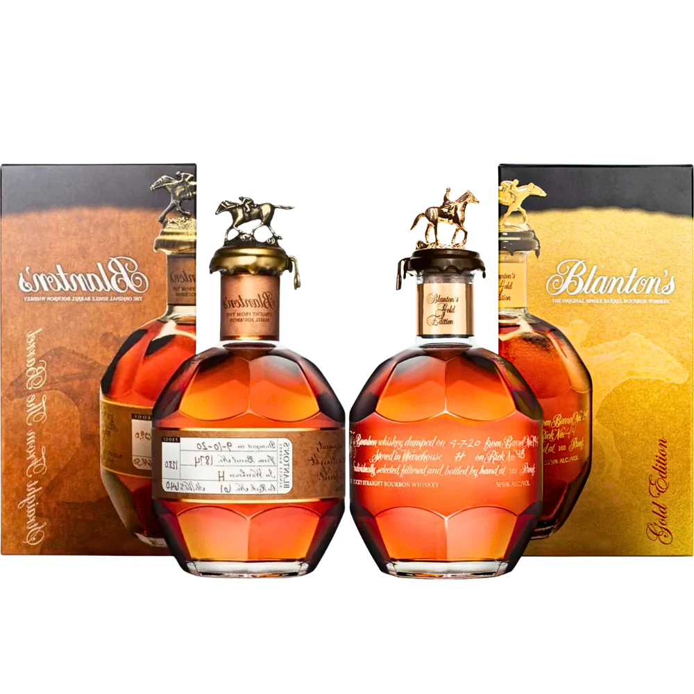 Blanton's Gold & Blanton Straight From The Barrel Bundle - Nestor Liquor