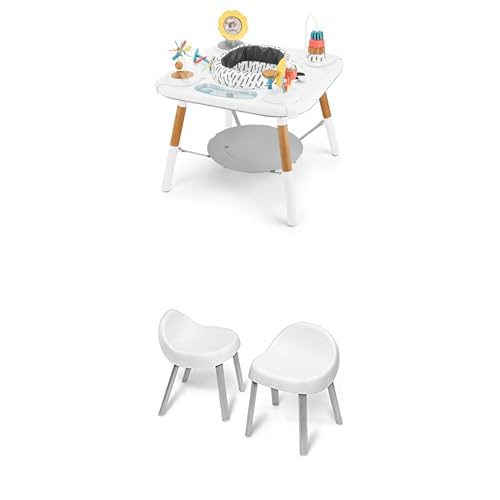 Skip Hop Discoverosity Montessori-Inspired 3-Stage Activity Center & Play Table for Baby Ages 4m+