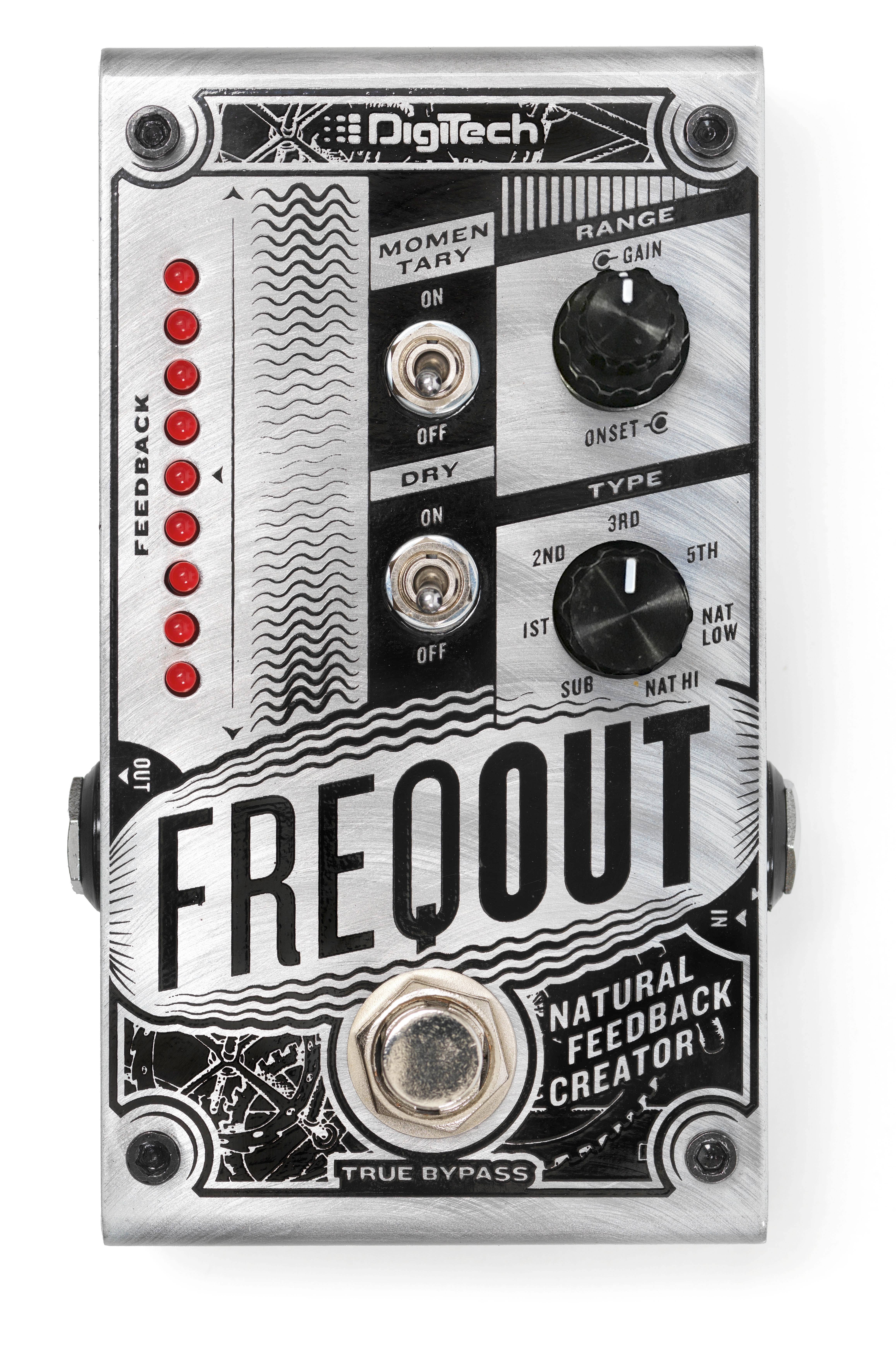 DigiTech FreqOut Natural Feedback Creator Pedal