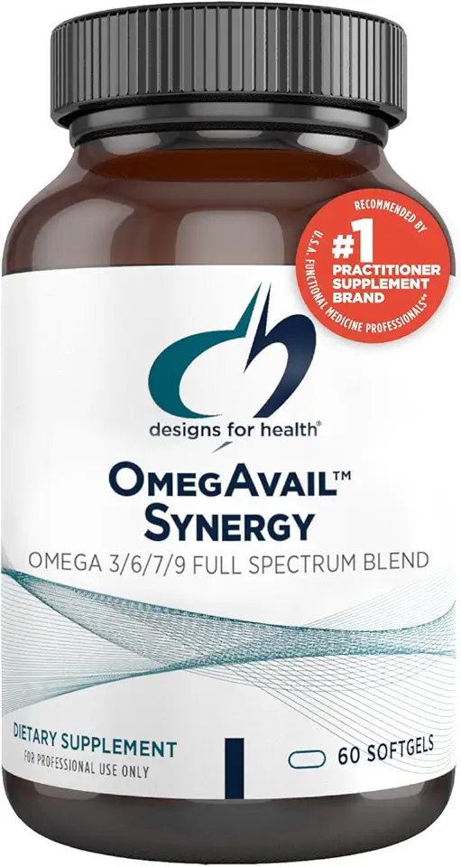 Designs for Health OmegAvail Synergy - Omega Complex for Adults