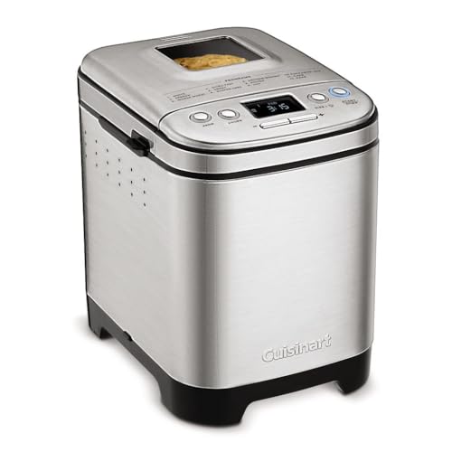 Cuisinart Convection Bread Maker Machine-16 Menu Options, 3 Loaf Sizes up to 2lbs, 3 Crust Colors-Includes Measuring Cup + Spoon & Kneading Hook