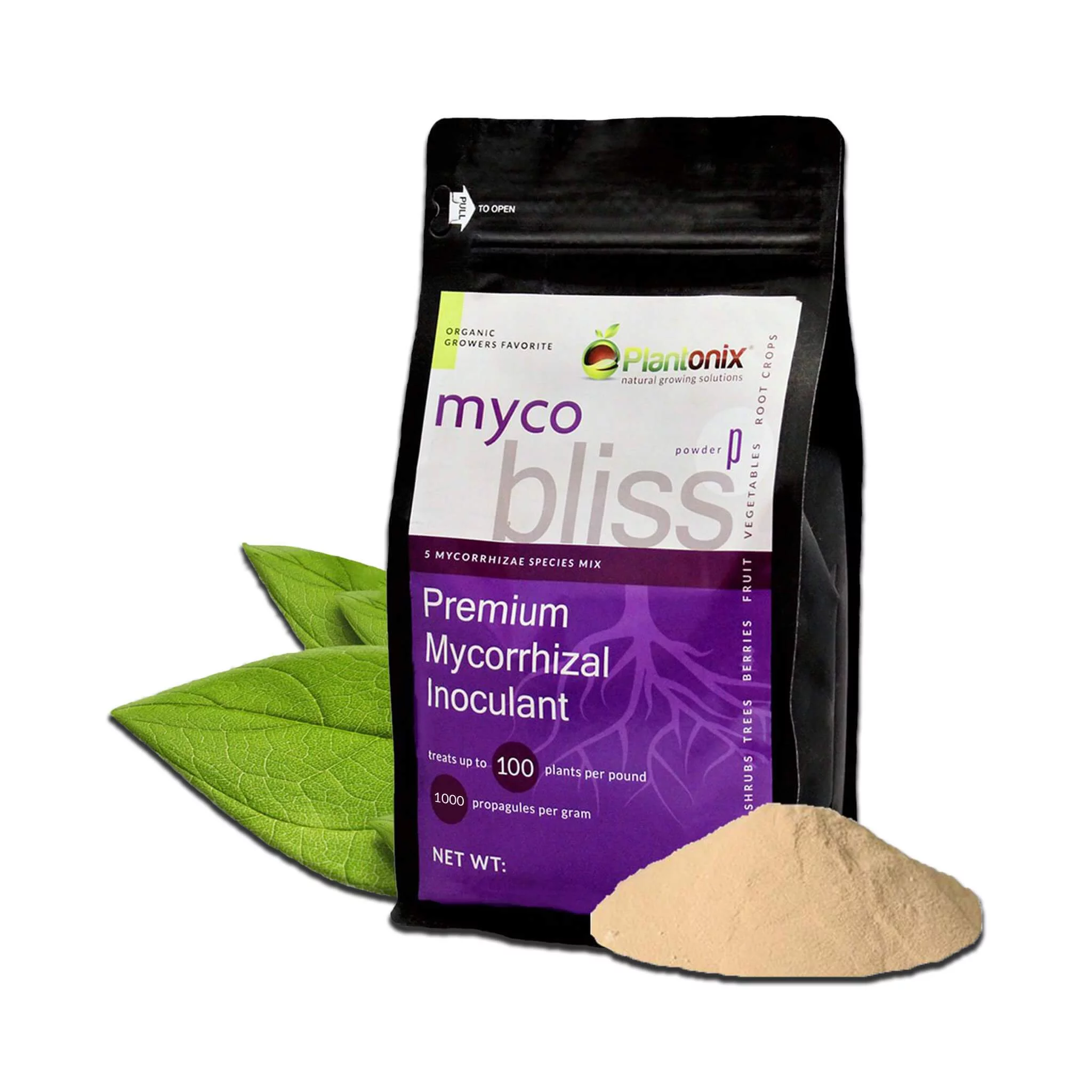 Plantonix Myco Bliss Premium Mycorrhizal Fungi Organic Inoculant for Plants