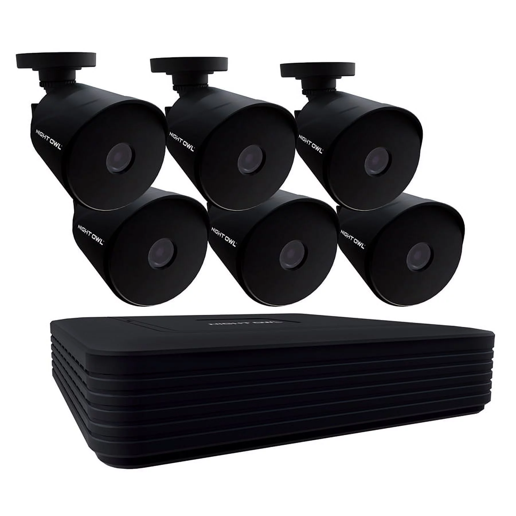 Night Owl 8 Channel 1080p Wired DVR, 6 Wired Cameras & 1TB HDD - Curated Treasures Market