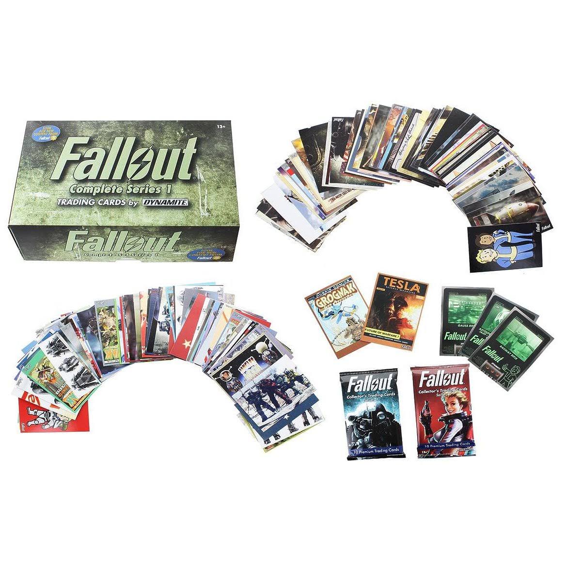 Fallout Trading Cards Series 1 - Complete Base Set w/ Bonus Cards & Packs
