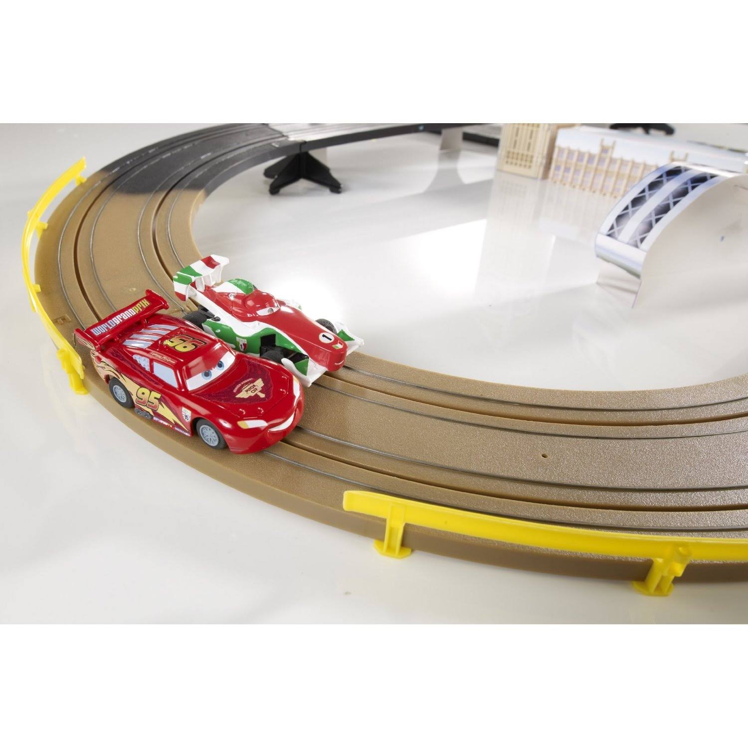 Cars 2 R/C London City Raceway Slot Car Racing Set