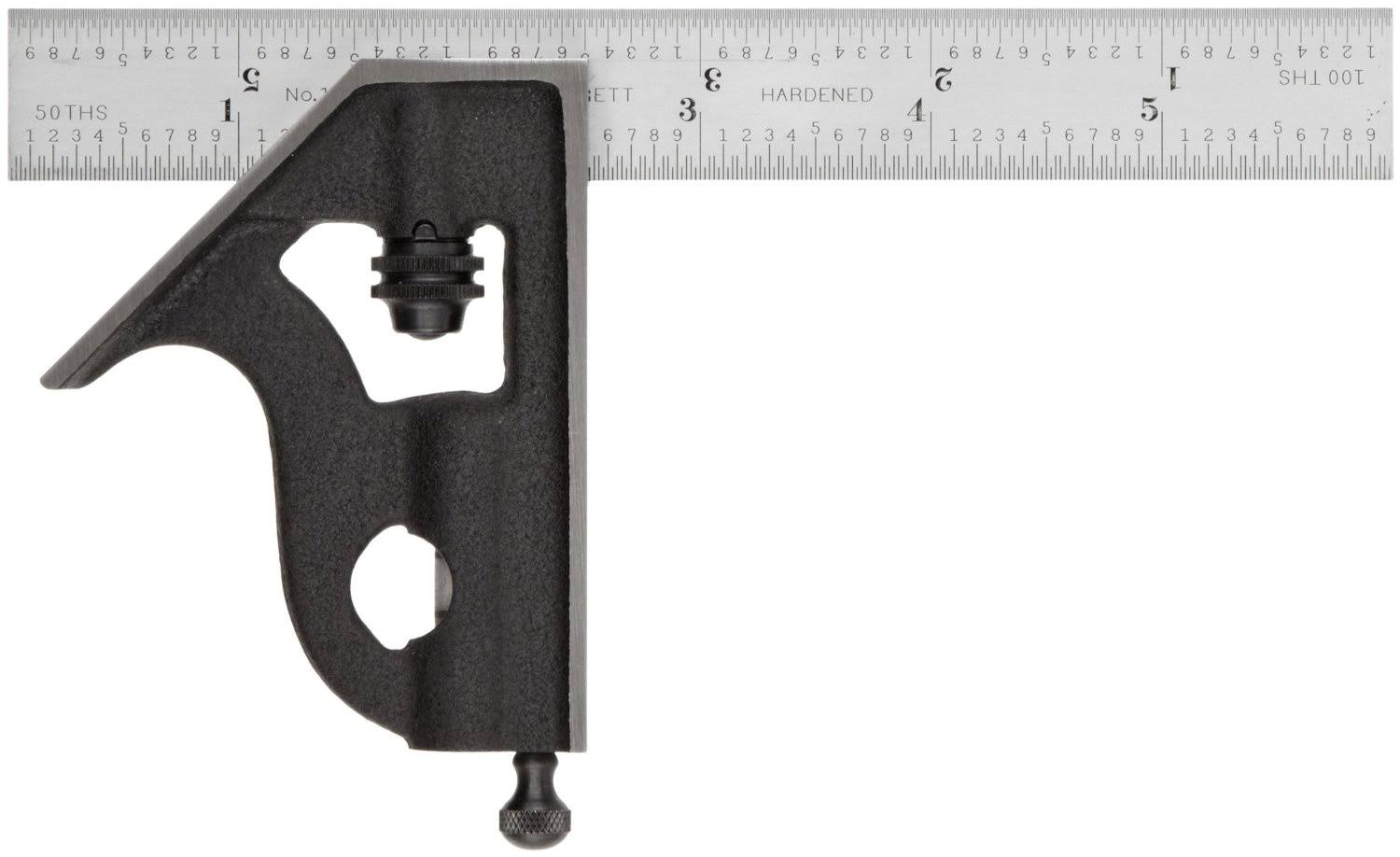 Starrett C11H-6-16R 6x22 Combination Square with Square Head
