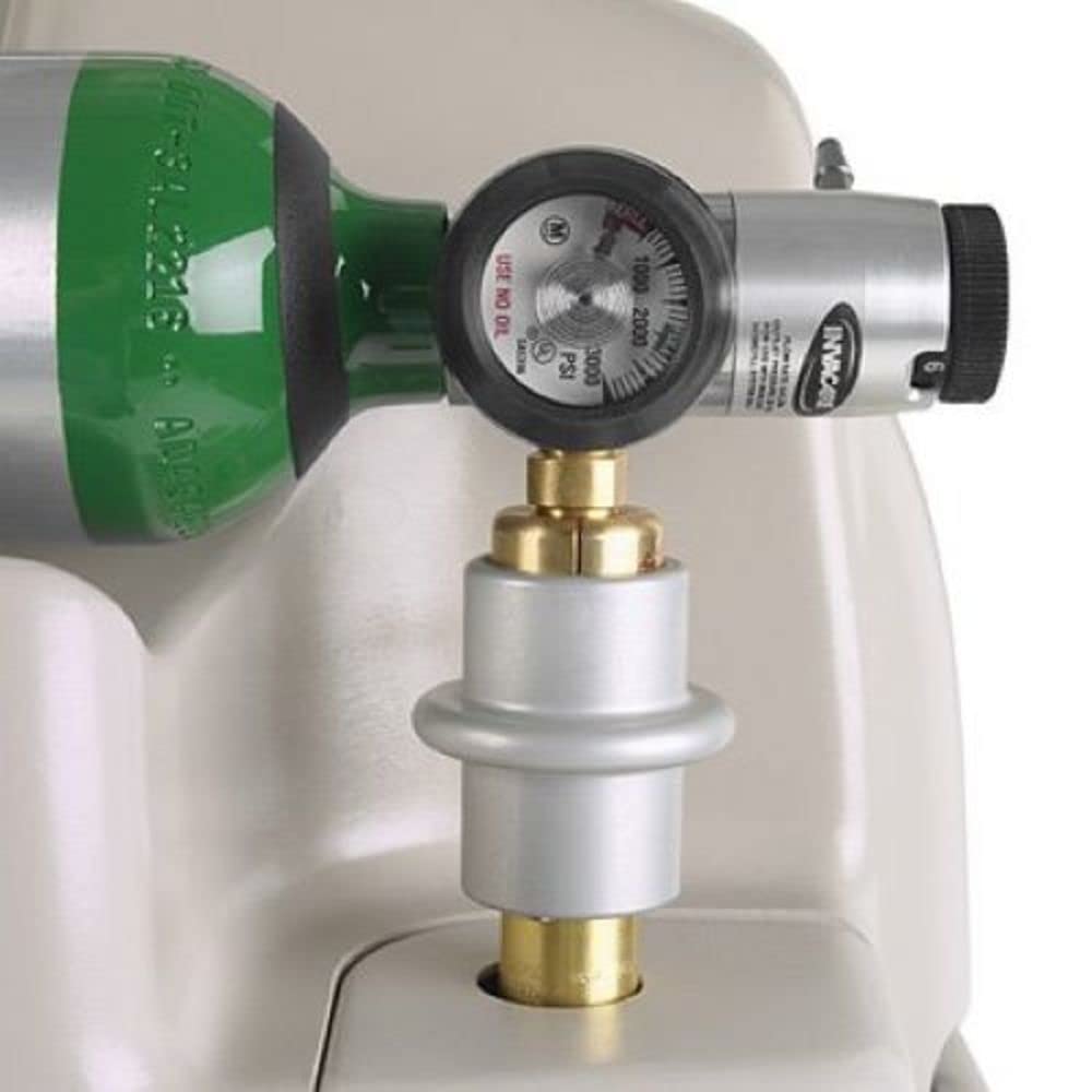 Invacare HomeFill Continuous Flow Cylinder, D, IOH2MD