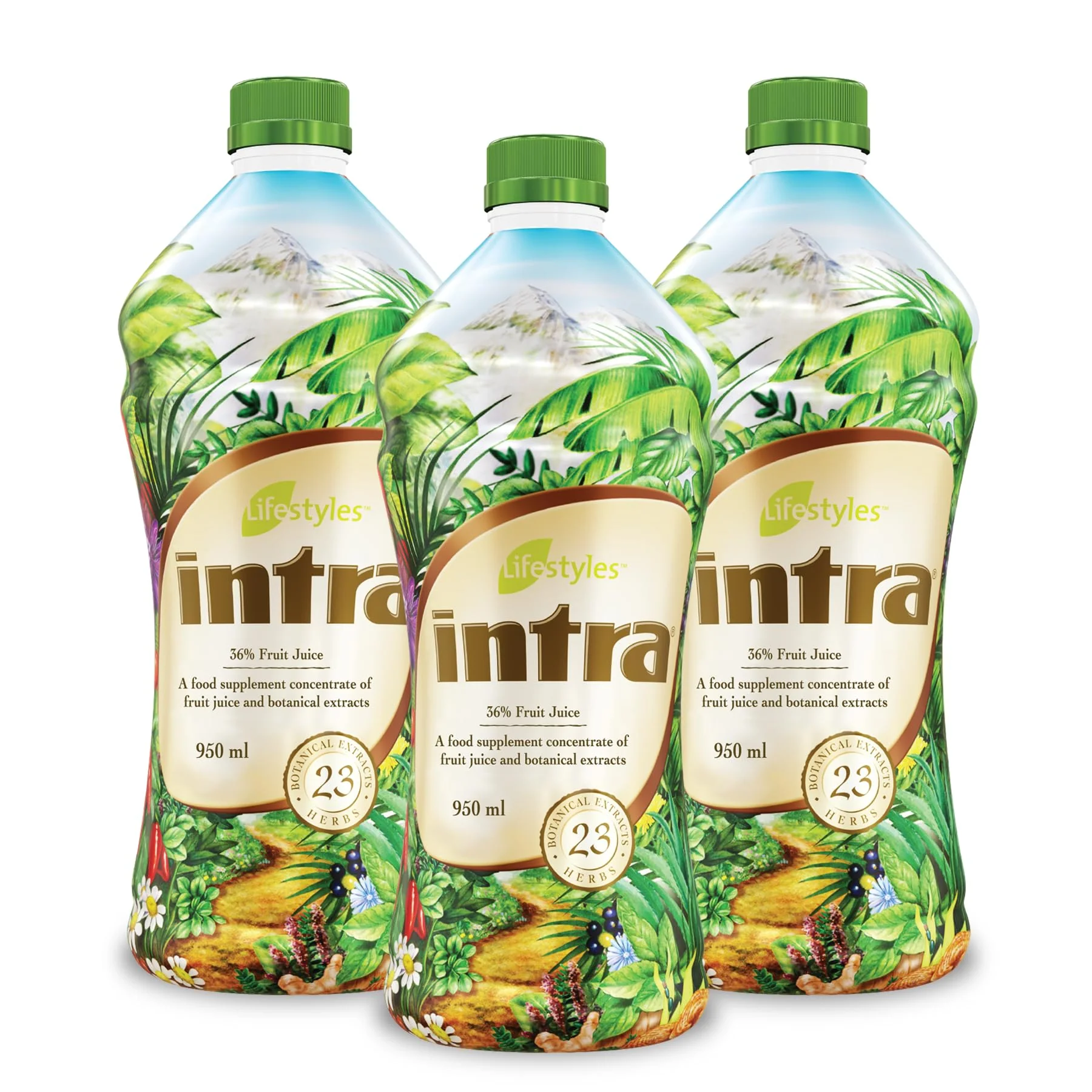 Intra Herbal Drink (3 Bottles Included) - Kansas Nuitrition - HNZSDS