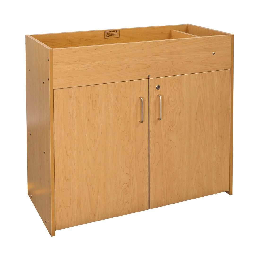 Tot Mate Infant/Baby Diaper Changing Table Station, Nursery Furniture, Maple Wood, Assembled