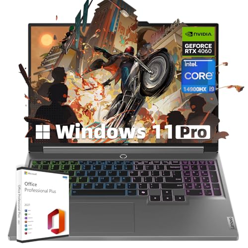 Lenovo Legion Pro 7i Gaming Laptop - 16" WQXGA 240Hz Display, Intel 24-Core i9-13900HX, NVIDIA GeForce RTX 4080, 32GB DDR5, 2TB SSD, Wi-Fi 6