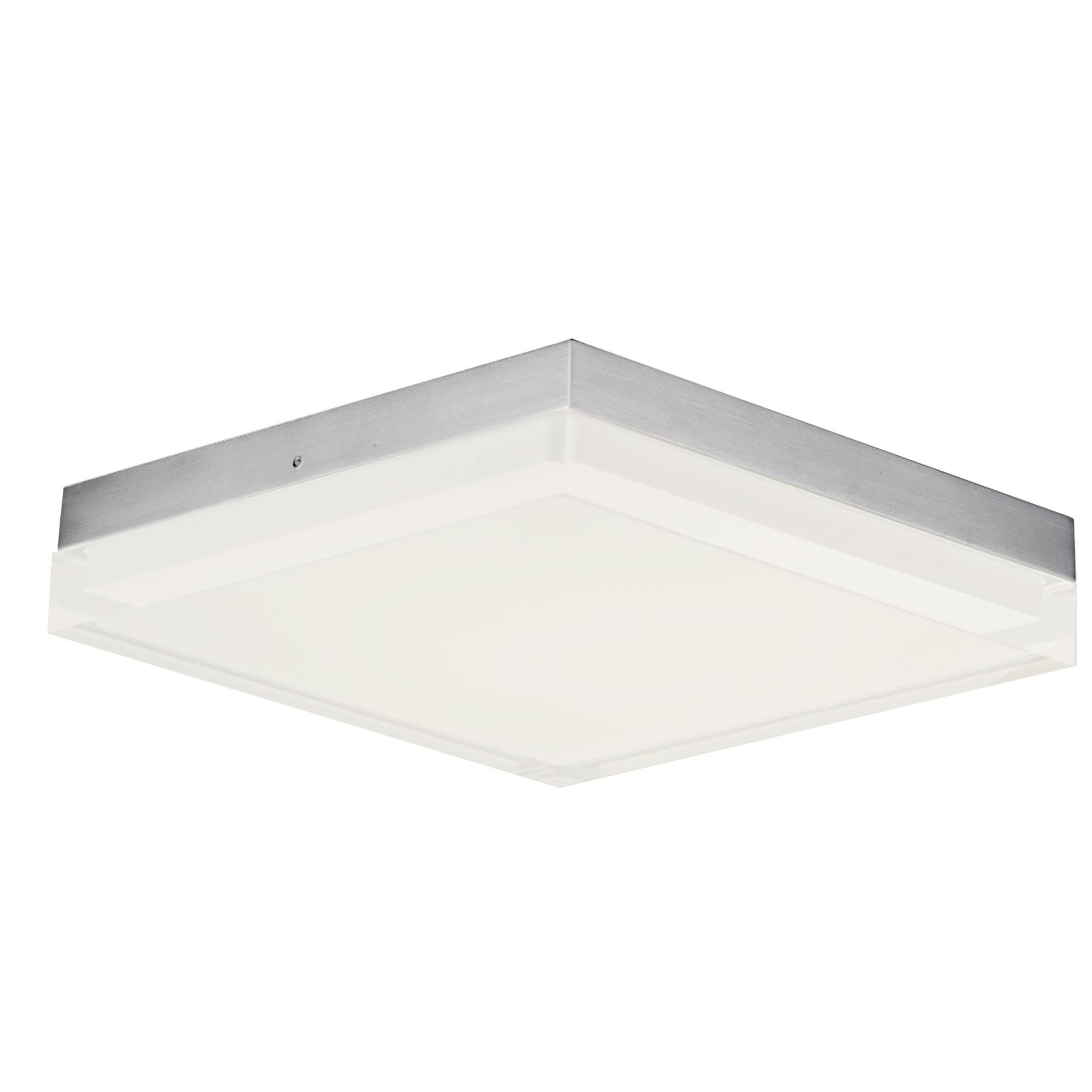 Maxim - 57689CLFTSN - LED Flush Mount - Illuminaire II - Satin Nickel
