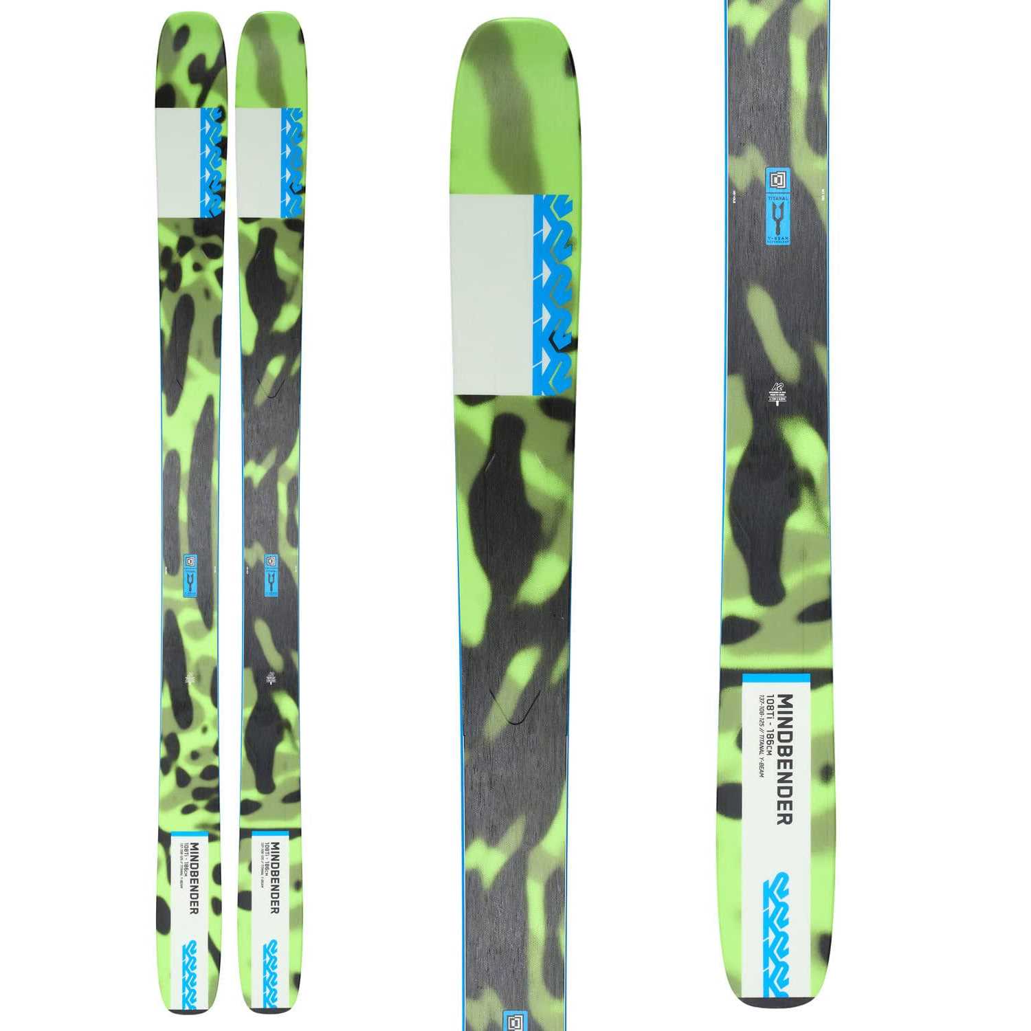 K2 Mindbender 108Ti Skis - Sports Supplies Online Store