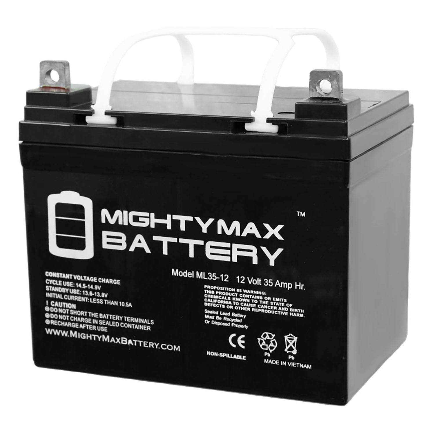 ML35-12 - 12V 35Ah U1 Invacare Pronto M50, M51, M61, M71, Booster Battery