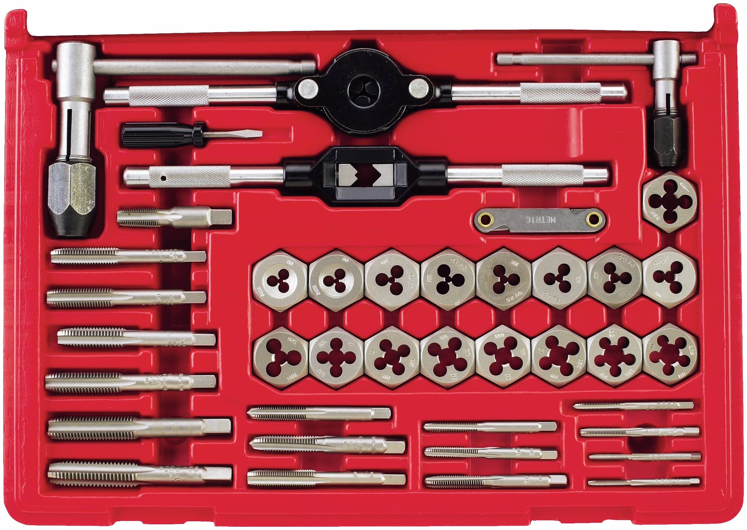 Vermont American 40 pc. Metric Super Mechanics Tap & Die Set 21749