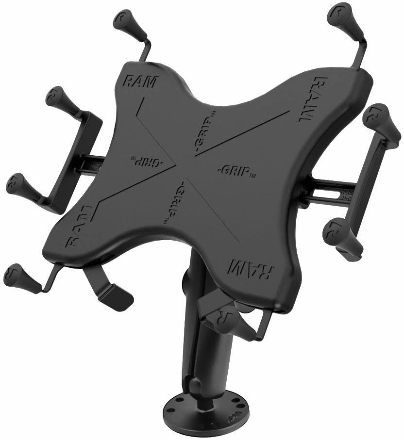 Ram X-Grip III Large Tablet Holder w/ Long Flat Surface Mount