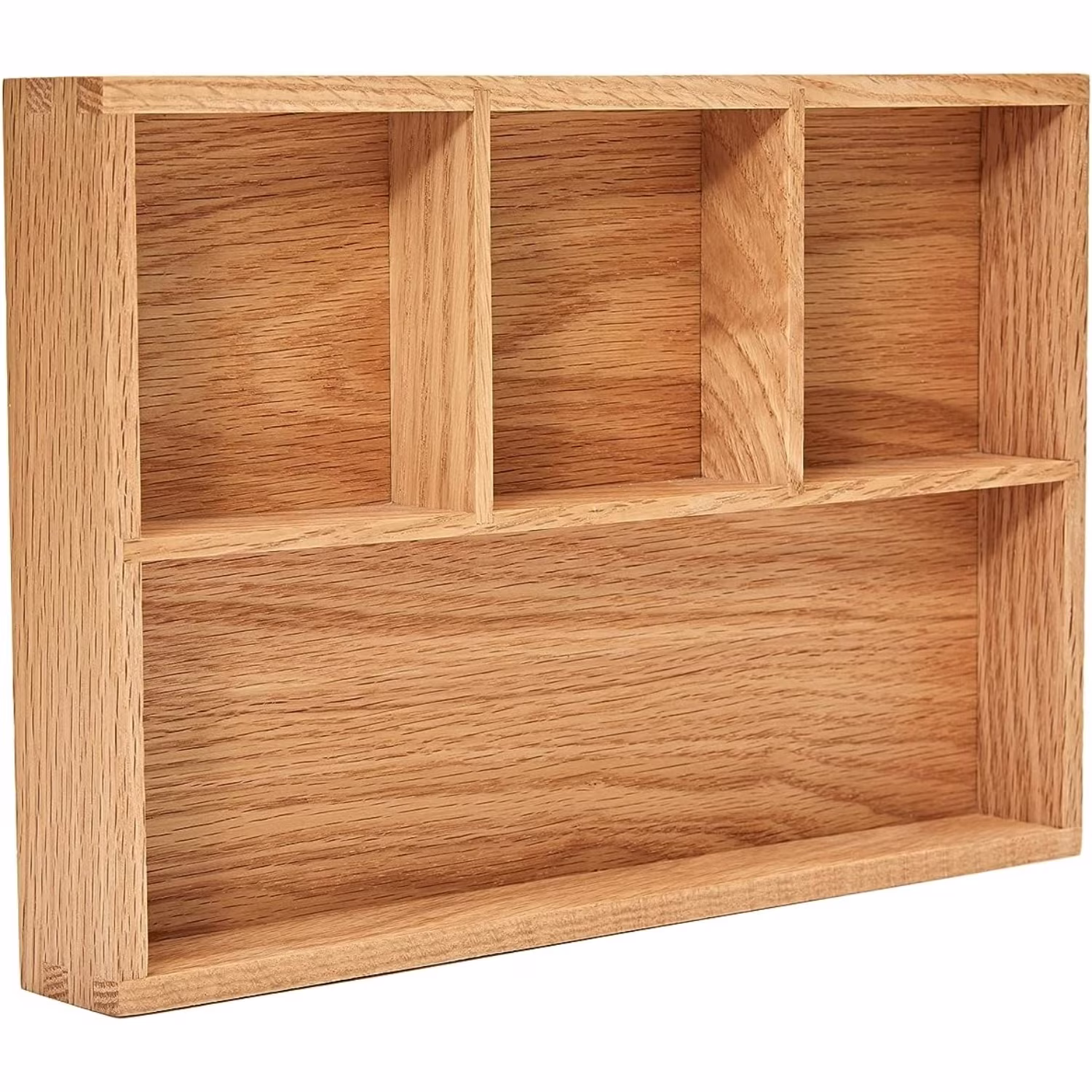 dxynlzq KFHDMCV  Wood Organizer Tray Black Walnut  &amp;amp; Drawer Storage  (Walnut )