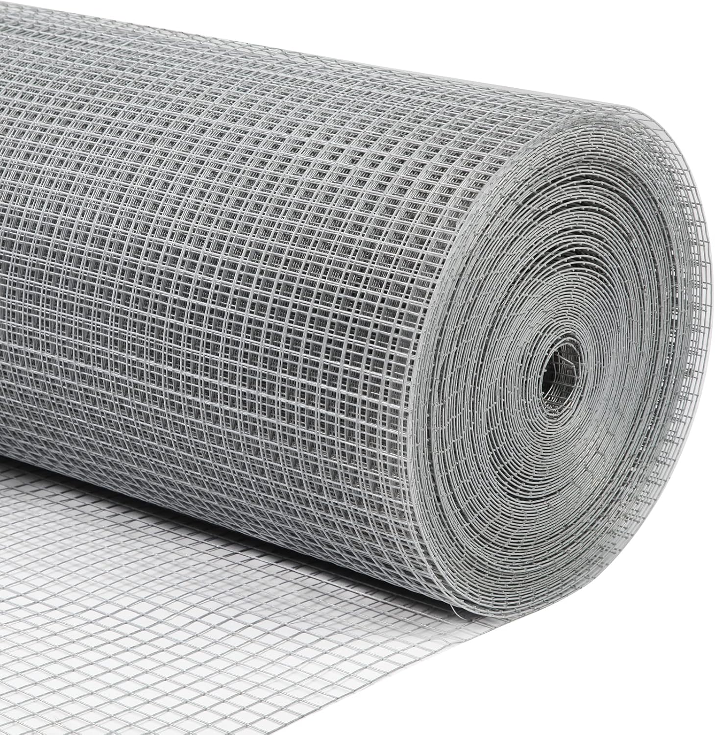 Hardware Cloth Chicken Wire Mesh Galvanized Wire Mesh 48inx100ft 19 Gauge Heavy Duty Galvanized Wire Fence Chicken Fence for Chicken Poultry Coop