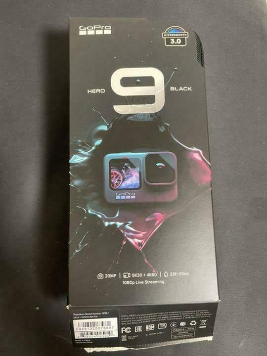 Go Pro HERO9 Black CHDHX-901-FW Action Camera Genuine New w/ 32GB SD Card X2