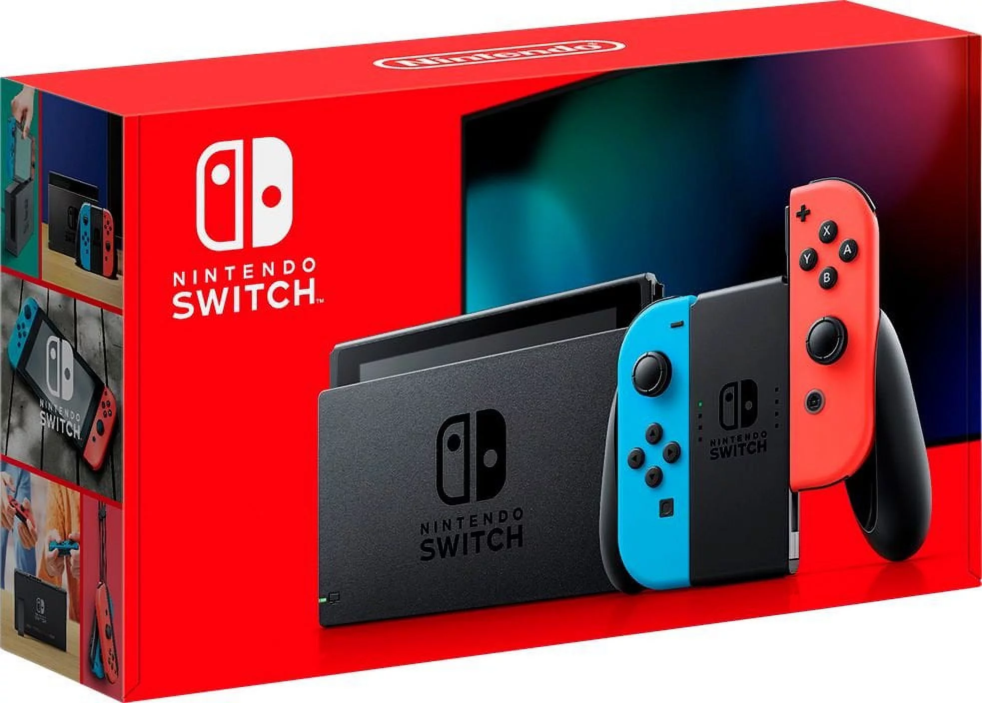 Nintendo Switch Gaming Console with Neon Blue and Neon Red Joy-Con - Radiant Selections