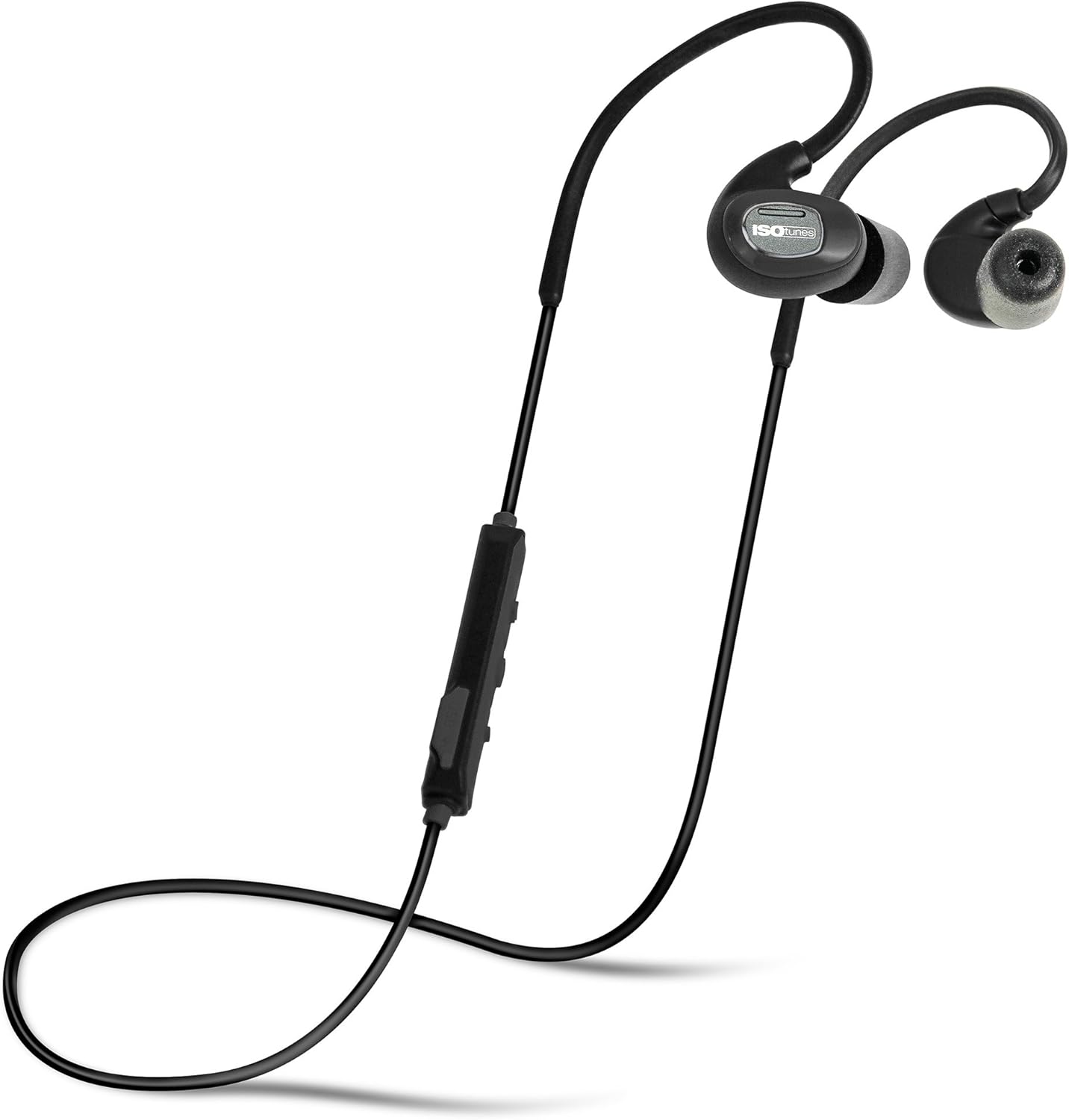 ISOtunes PRO Bluetooth Earplug Headphones, 27 dB Noise Reduction Rating, 10 Hour Battery, Noise Cancelling Mic
