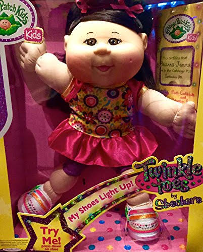 Twinkle Toes Cabbage Patch Kid - Brown Hair Brown Eyes-Asian