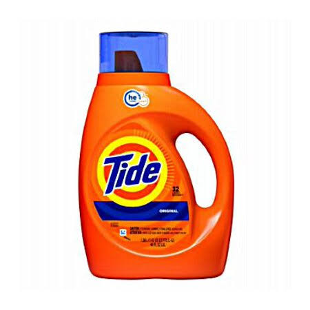 Procter u0026 Gamble 04021 Tide Detergent Laundry Liq He 46 Ounce (Case of 6)