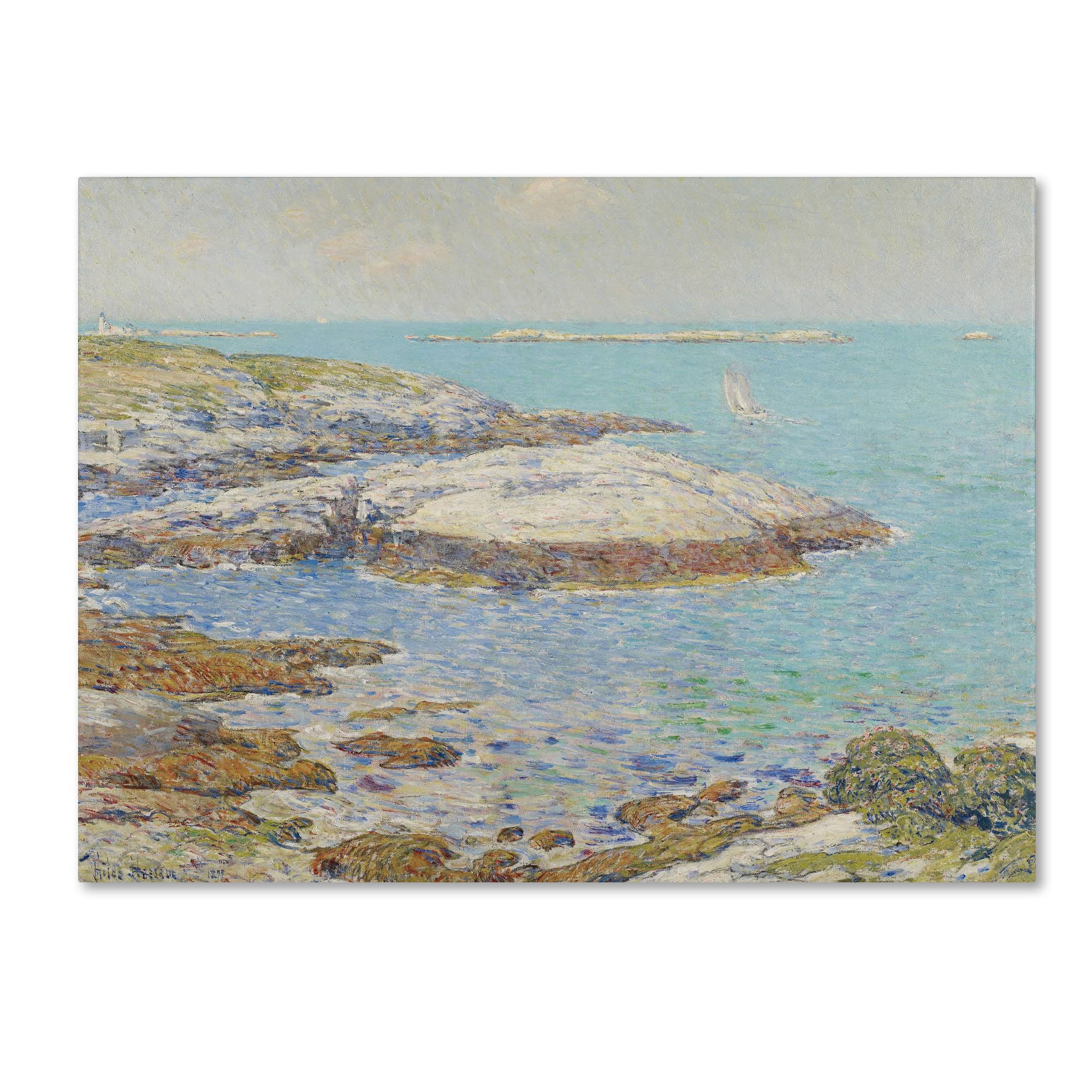 Trademark Global Childe Hassam 'Isles of Shoals 1899' Canvas Art