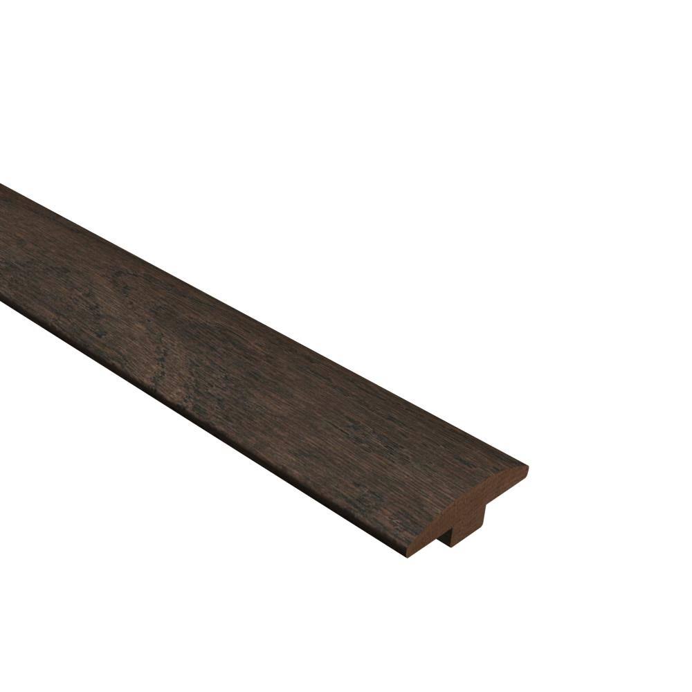 Cali Bamboo 2.17-in x 75.2-in Athena Wood Floor T-Moulding in Brown | 7605000919