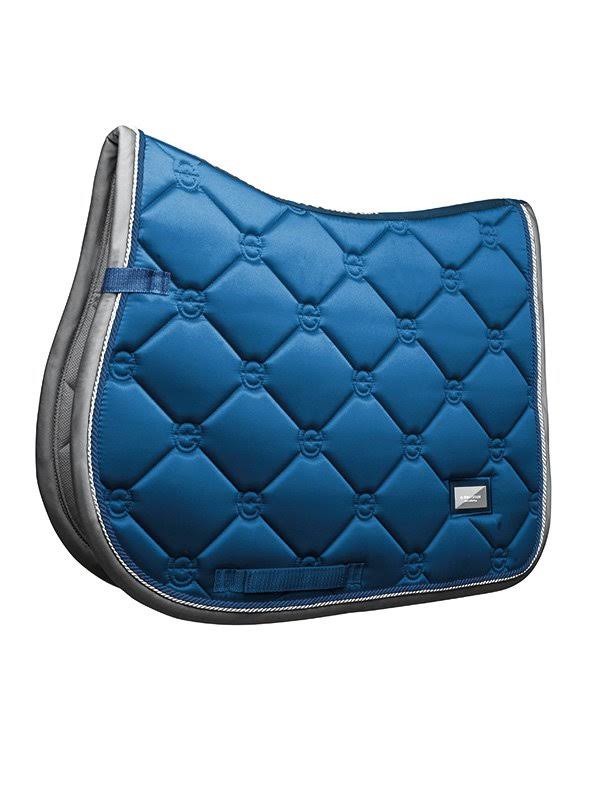 Equestrian Stockholm Jump Saddle Pad Moroccan Blue Pony
