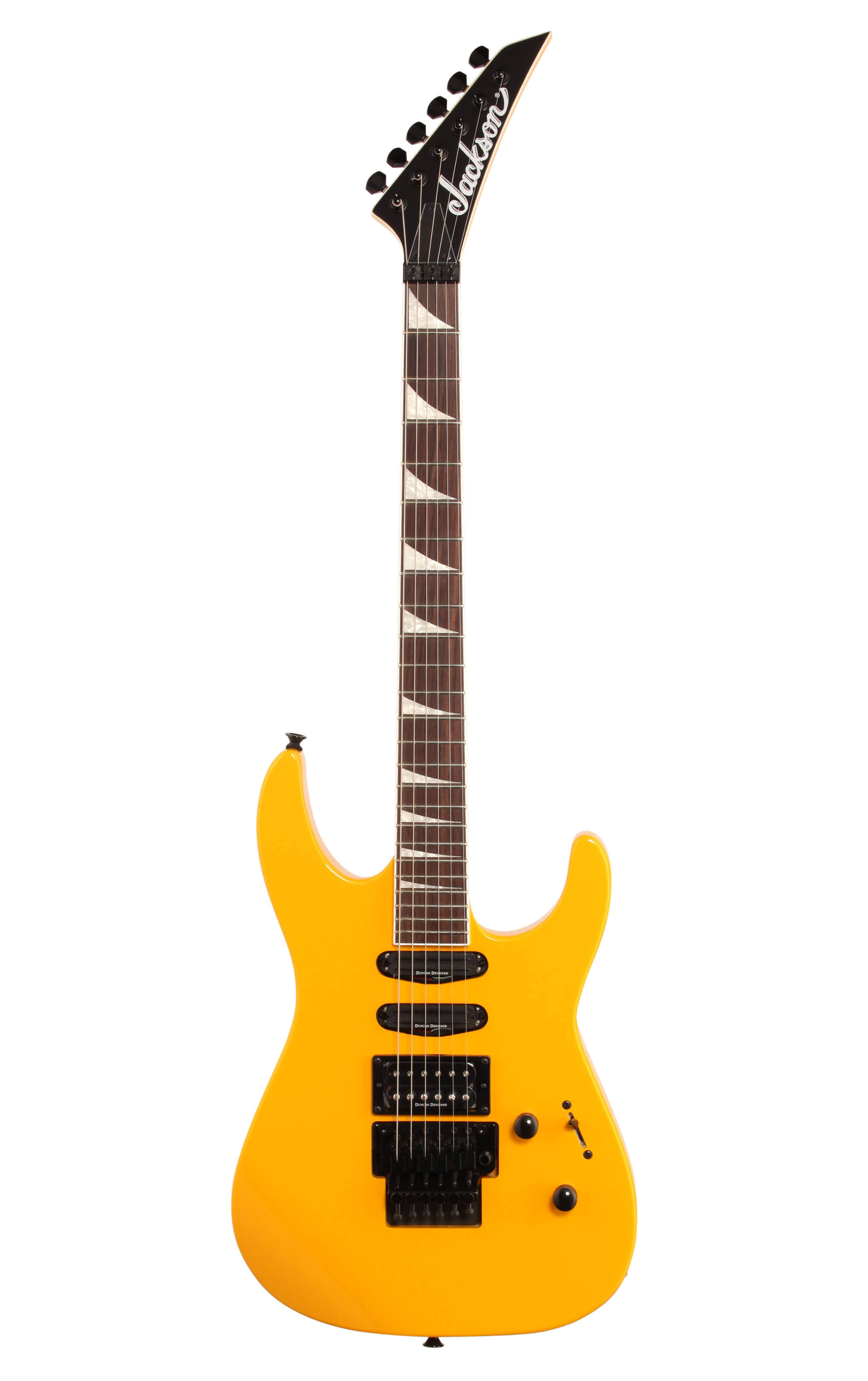 Jackson x Series Soloist SL3X Electric Guitar Taxi Cab Yellow Rosewood