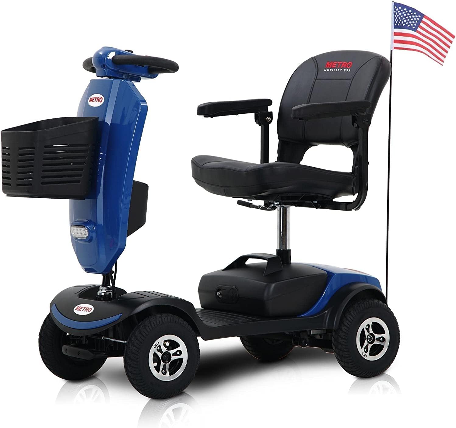 Mobility Scooter Metro Mobility Elderly Scooter Folding Scooter 4 Wheel Scooter (PATRIOT)