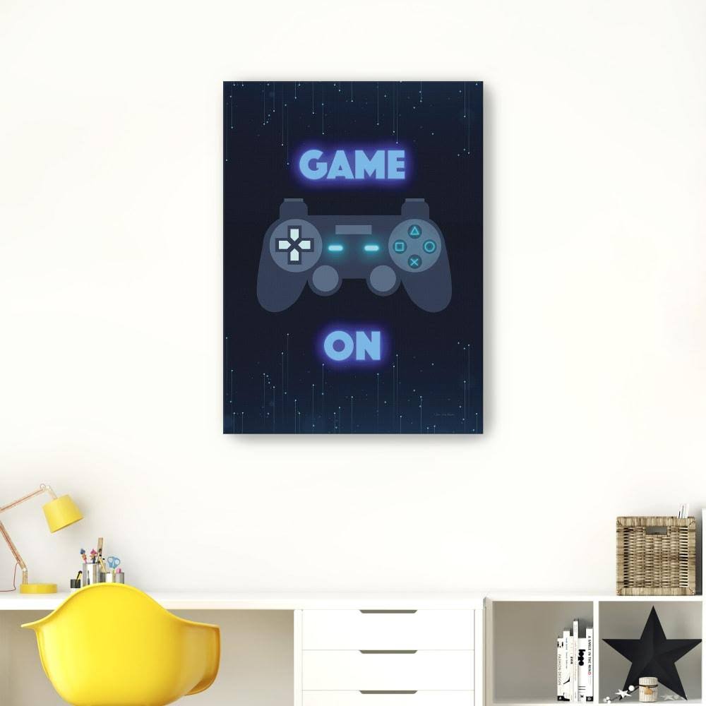 Game on Canvas Giclee L