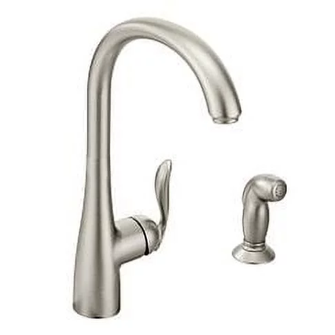 Moen 7790SRS Spot resist stainless one-handle kitchen faucet - Curated Treasures Market