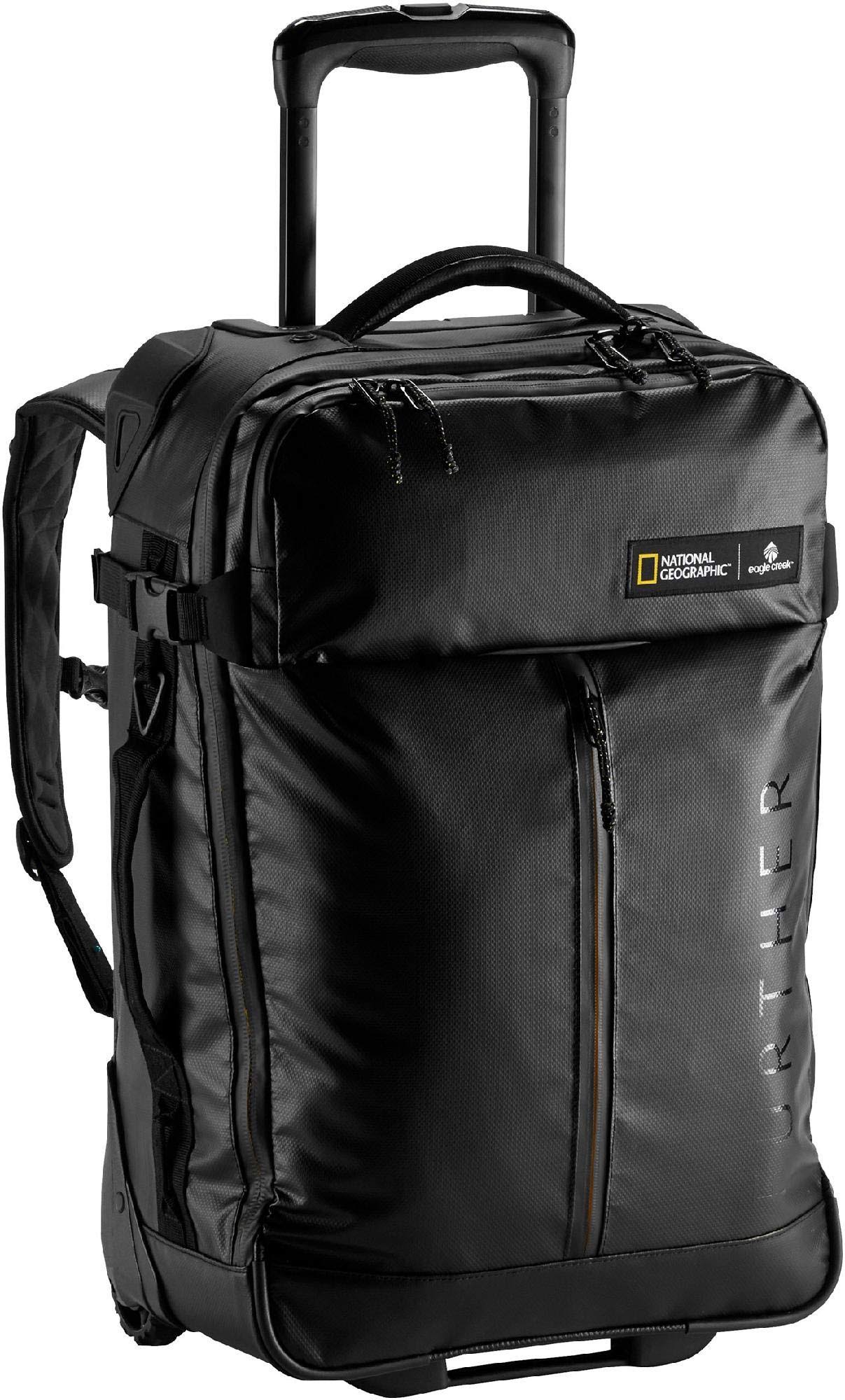 Eagle Creek National Geographic Borderless Convertible Carry-On Bag, Black, 40 L