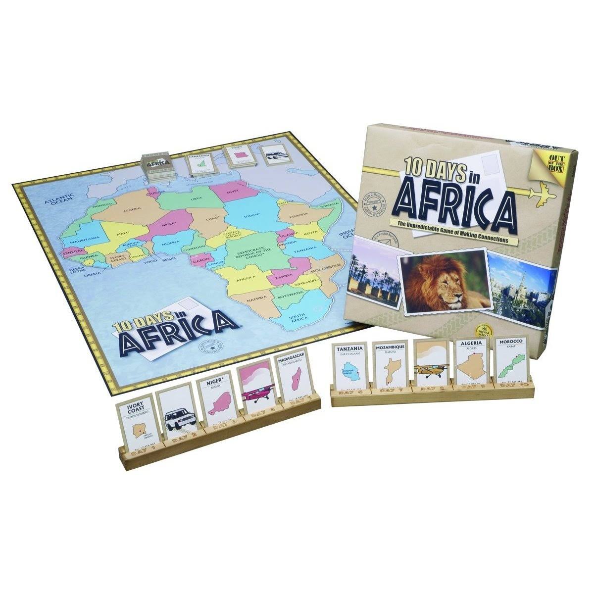 Out of The Box Ten Days in Africa Board Game
