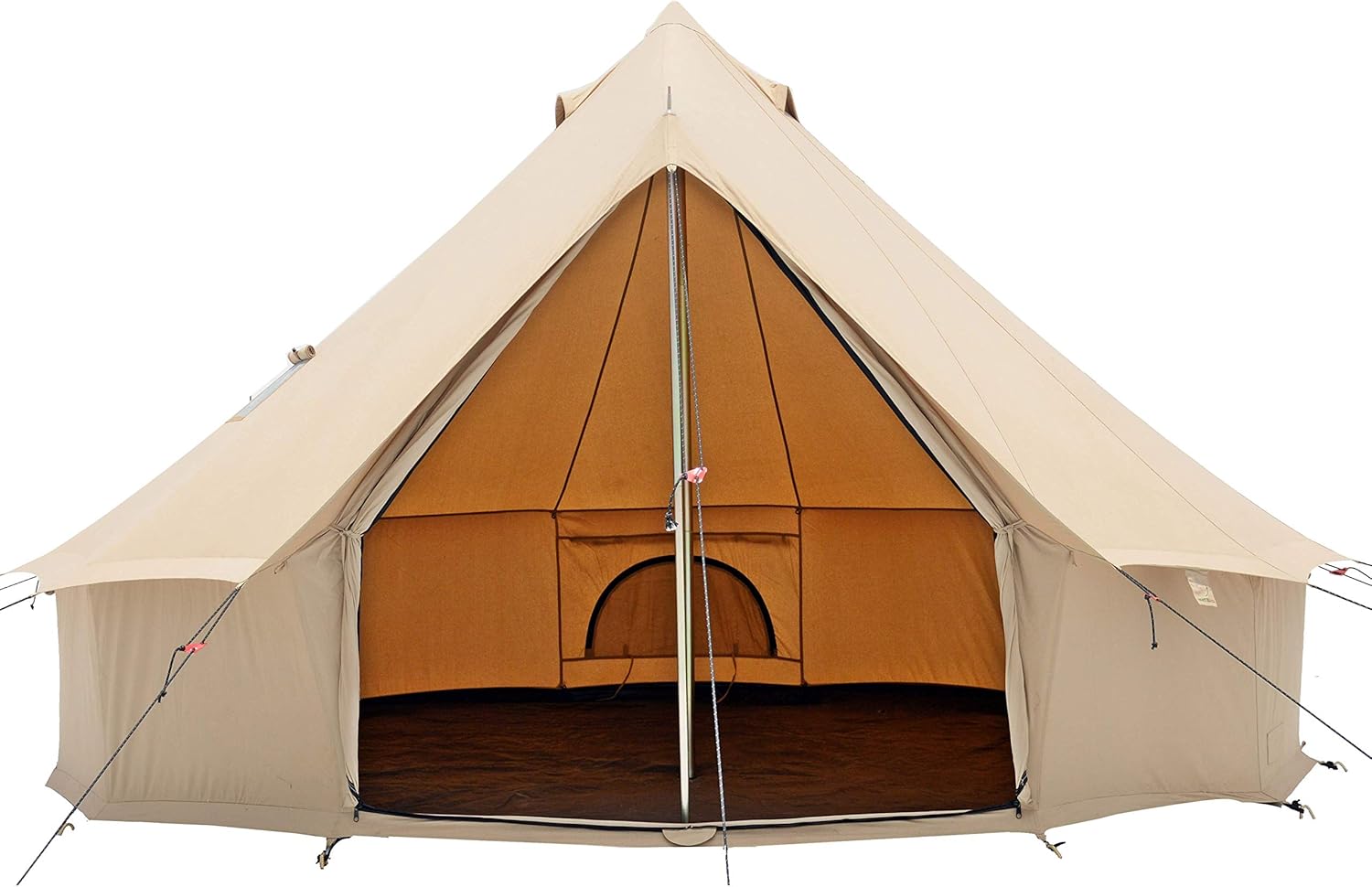 WHITEDUCK Regatta Canvas Bell Tent - w/Stove Jack, Waterproof