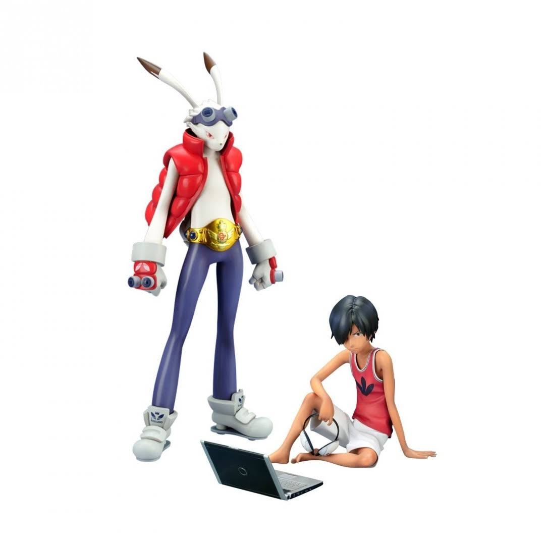 Summer Wars: Kazuma Ikezawa u0026 King Kazma Action Figure 1/8 Scale