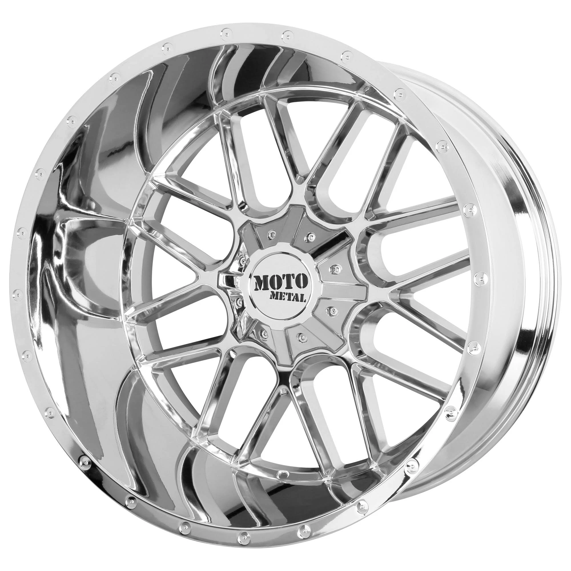 Moto Metal MO986 Siege Wheel Chrome 22x10 8x180 -18mm