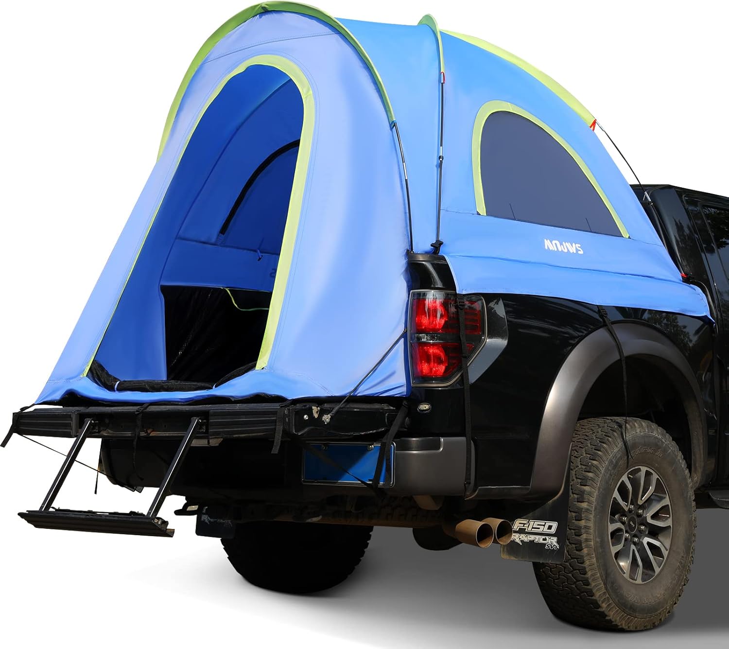 Truck Bed Tent with Rainfly for 5.5-6 FT Truck Bed - 2 Person Waterproof & Windproof Pickup Truck Tent
