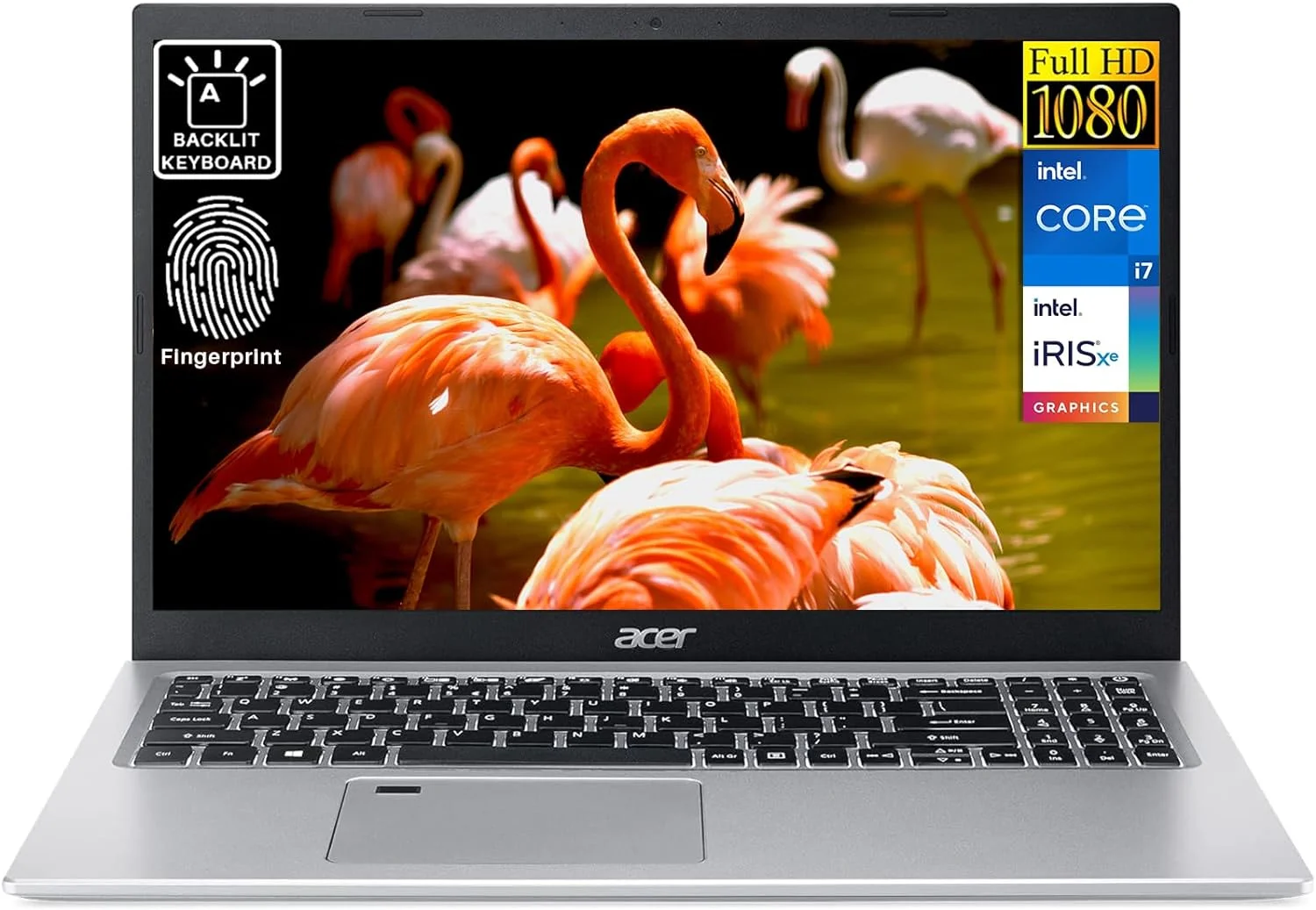 Acer Aspire 5 Slim Laptop - for Business and Student, 15.6" Full HD IPS Display, Intel Core i7-1165G7, 16GB RAM, 512GB SSD, Wi-Fi 6